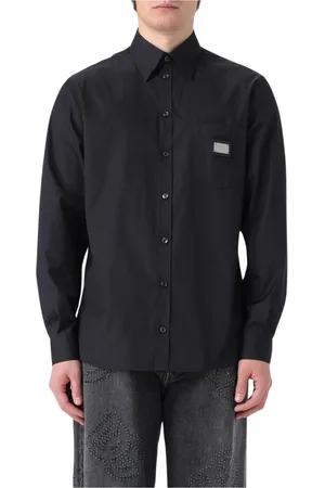 Dolce & Gabbana Heren, Overhemden, Zwart, Maat: M