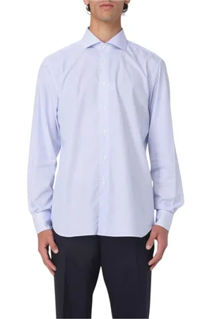 corneliani Heren, Overhemden, Blauw, Maat: 3XL Katoen