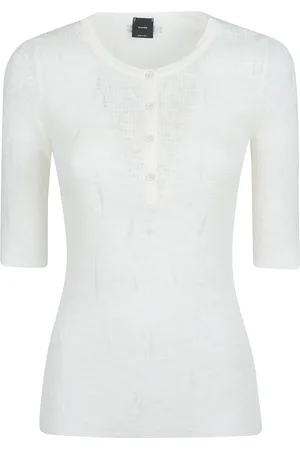 Pinko Dames, Truien, Wit, Maat: M
