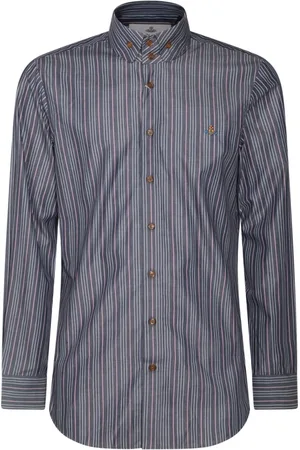 Vivienne Westwood Heren, Overhemden, Blauw, Maat: XL Katoen