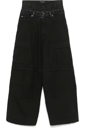 Balenciaga Heren, Broeken, Zwart, Maat: S