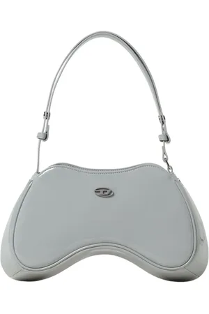 Diesel Dames, Tassen, Grijs, Maat: ONE Size Leer