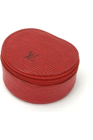 LOUIS VUITTON Dames, Pre-owned, Rood, Maat: ONE Size Leer