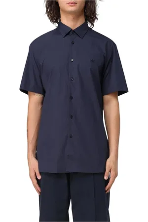 Burberry Heren, Overhemden, Blauw, Maat: XS Katoen