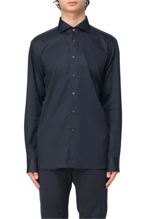 corneliani Heren, Overhemden, Zwart, Maat: XL Katoen