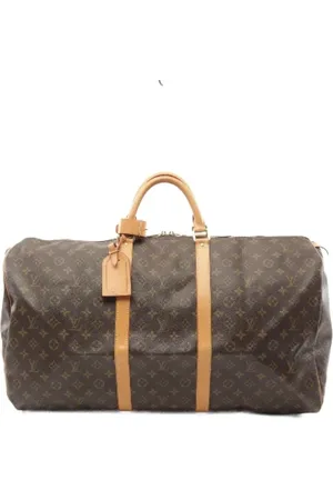 LOUIS VUITTON Dames, Pre-owned, Bruin, Maat: ONE Size Leer