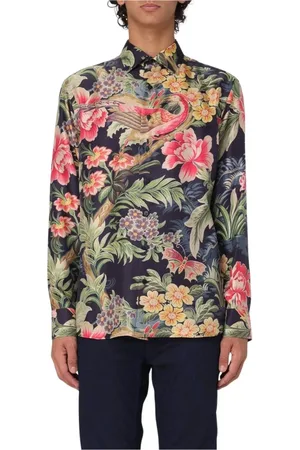 Etro Heren, Overhemden, Veelkleurig, Maat: 4XL Zijde