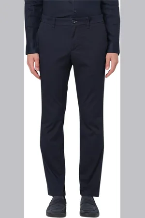 Armani Exchange Heren, Broeken, Blauw, Maat: W32 Katoen