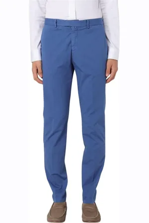 BROOKSFIELD Heren, Broeken, Blauw, Maat: S