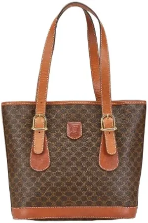 Céline Dames, Pre-owned, Bruin, Maat: ONE Size Leer