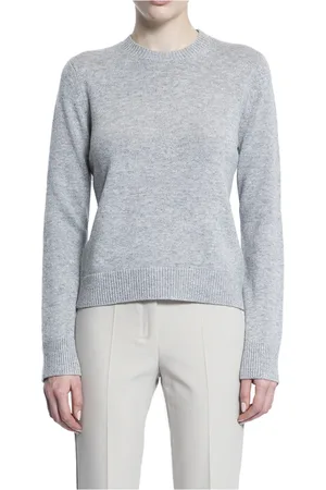Max Mara Dames, Truien, Grijs, Maat: XL Wol
