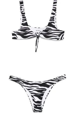 The Attico Dames, Badkleding, Zwart, Maat: M Polyamide