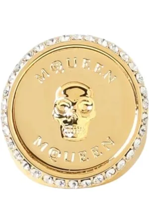Alexander McQueen Dames, Accessoires, Geel, Maat: 50 MM