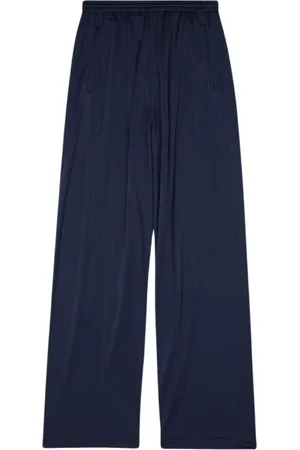 Balenciaga Heren, Broeken, Blauw, Maat: XS