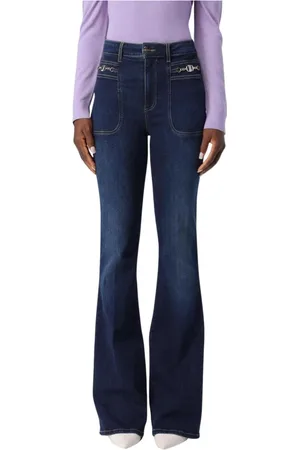 Liu Jo Dames, Jeans, Blauw, Maat: W32 Katoen