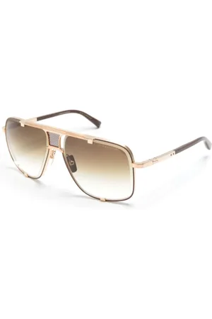 DITA EYEWEAR Unisex, Accessoires, Geel, Maat: 64 MM