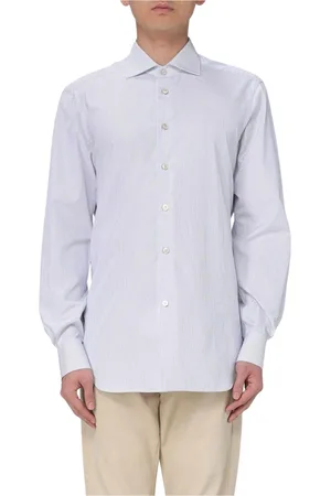 Kiton Heren, Overhemden, Wit, Maat: 4XL Kasjmier