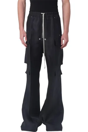 Rick Owens Heren, Broeken, Zwart, Maat: L