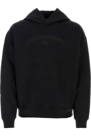 Dolce & Gabbana Heren, Sweatshirts & Hoodies, Zwart, Maat: S Katoen