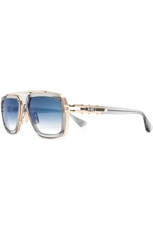 DITA EYEWEAR Heren, Accessoires, Geel, Maat: 54 MM