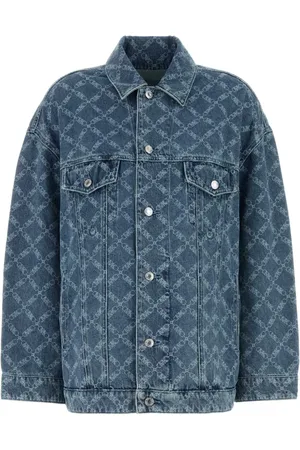 Michael Kors Dames, Jassen, Blauw, Maat: ONE Size Denim