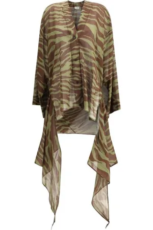 The Attico Dames, Blouses & Shirts, Bruin, Maat: 2XS Katoen