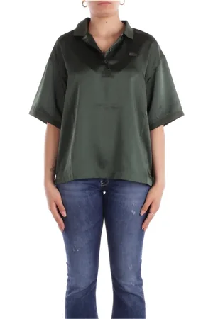 Lacoste Dames, Tops, Groen, Maat: 4XS Poliester