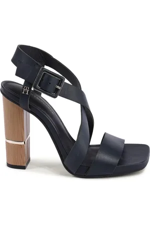 Tommy Hilfiger Dames, Schoenen, Blauw, Maat: 36 EU Leer