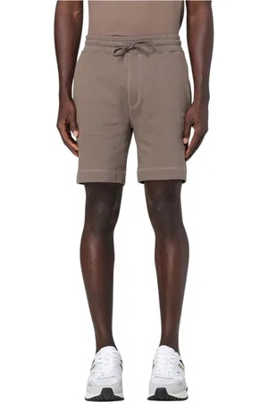 HUGO BOSS Heren, Korte broeken, Bruin, Maat: M Katoen
