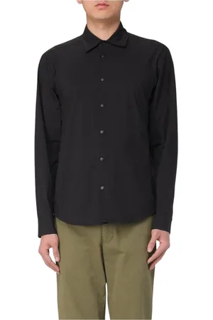 Aspesi Heren, Overhemden, Zwart, Maat: XL