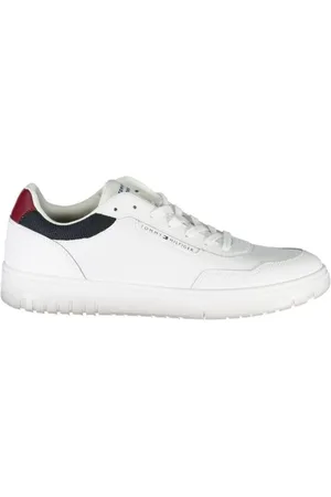 Tommy Hilfiger Heren, Schoenen, Wit, Maat: 44 EU Leer
