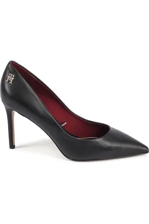 Tommy Hilfiger Dames, Schoenen, Zwart, Maat: 40 EU Leer