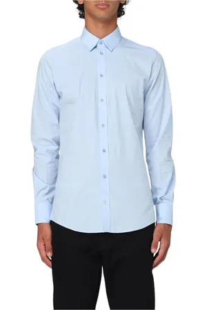 Dolce & Gabbana Heren, Overhemden, Blauw, Maat: XL Katoen