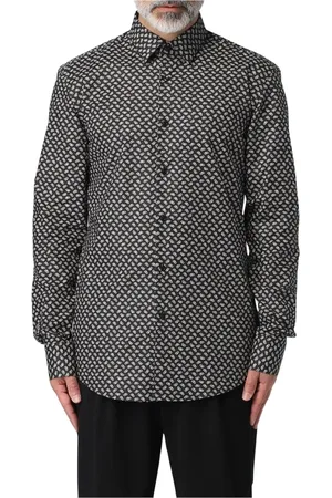 HUGO BOSS Heren, Overhemden, Zwart, Maat: S