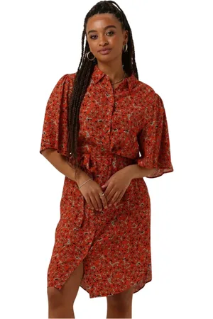ANOTHER LABEL Dames, Jurken, Rood, Maat: M