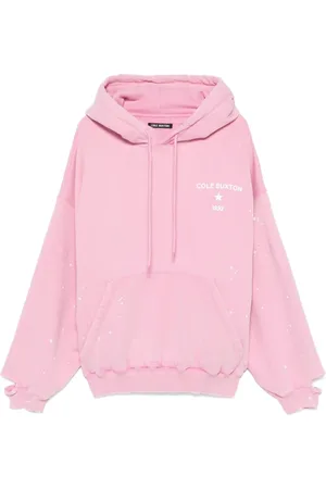 Cole Buxton Heren, Sweatshirts & Hoodies, Roze, Maat: S