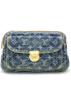 LOUIS VUITTON Dames, Pre-owned, Blauw, Maat: ONE Size Denim