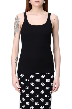Dolce & Gabbana Dames, Tops, Zwart, Maat: L
