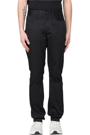 Armani Exchange Heren, Broeken, Zwart, Maat: W32 Katoen