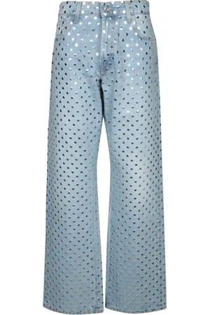 7 for all Mankind Dames, Jeans, Blauw, Maat: W27 Denim