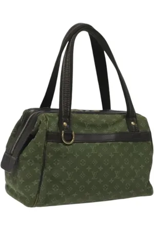 LOUIS VUITTON Dames, Pre-owned, Groen, Maat: ONE Size Leer