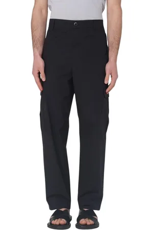 BARENA Heren, Broeken, Zwart, Maat: XL Wol