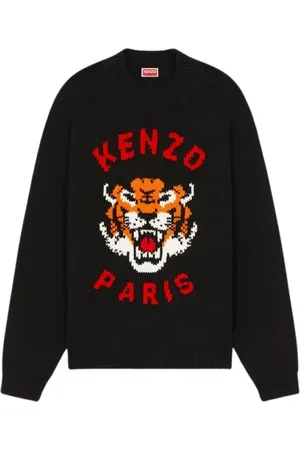 Kenzo Heren, Truien, Zwart, Maat: S