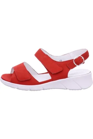 Waldläufer Dames, Schoenen, Rood, Maat: 37 1/2 EU