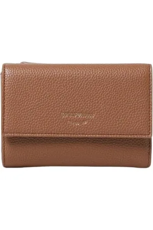 Emporio Armani Dames, Accessoires, Bruin, Maat: ONE Size Leer