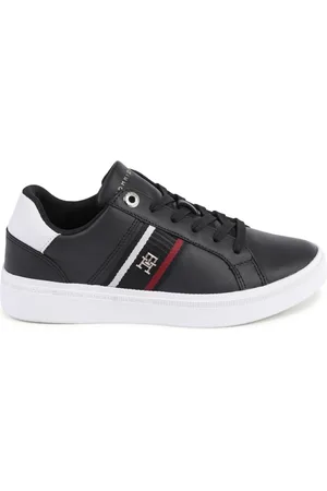 Tommy Hilfiger Dames, Schoenen, Blauw, Maat: 39 EU Leer