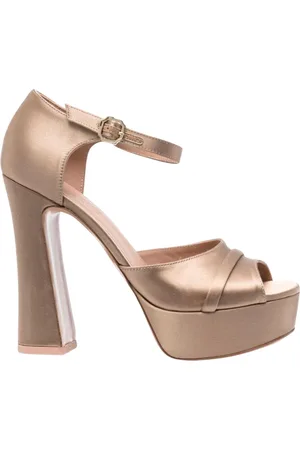 MALONE SOULIERS Dames, Schoenen, Bruin, Maat: 40 EU Satijn