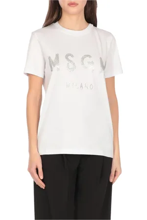 Msgm Dames, Tops, Wit, Maat: XS