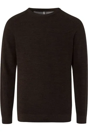 Brax Heren, Truien, Bruin, Maat: XL Katoen