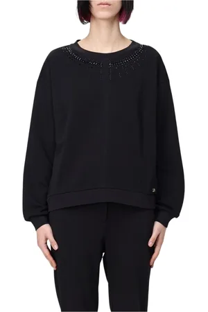 Liu Jo Dames, Sweatshirts & Hoodies, Zwart, Maat: XS